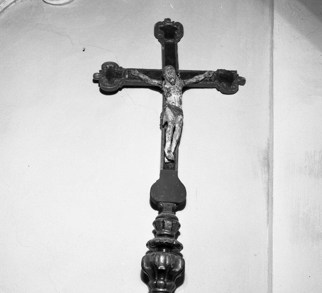 croce processionale - bottega toscana (fine sec. XVIII)
