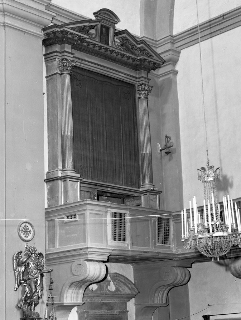 tribuna d'organo - bottega toscana (prima metà sec. XVIII)
