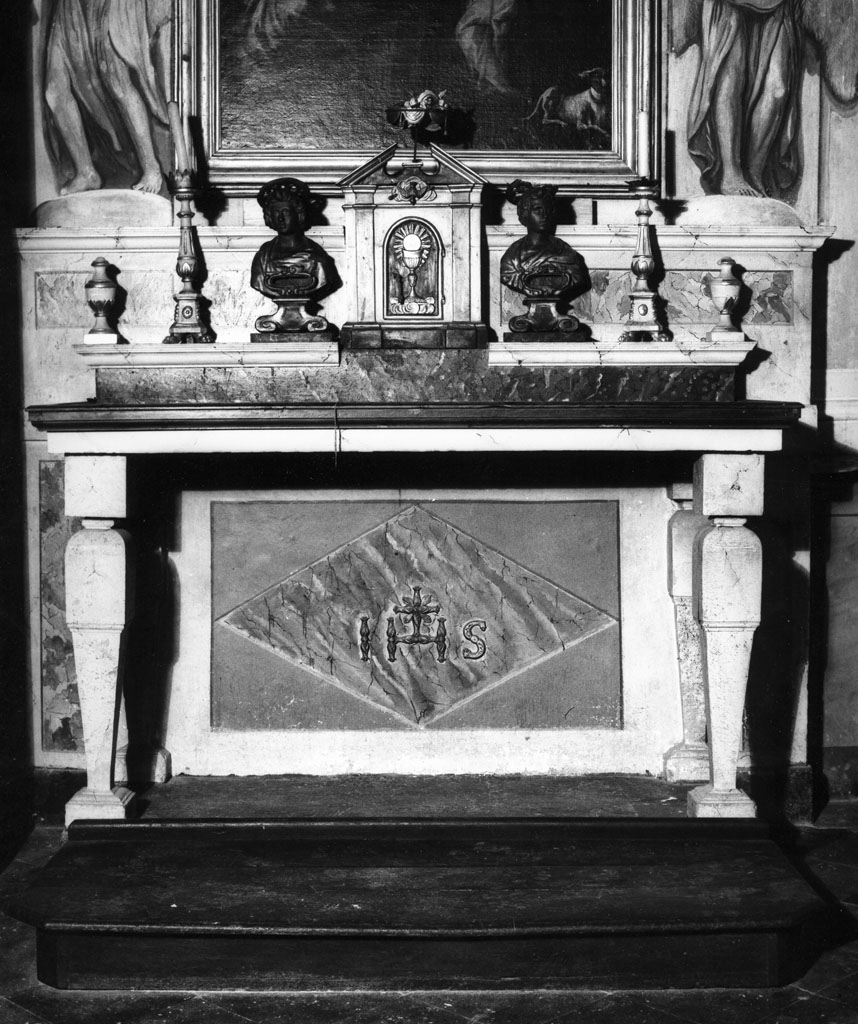 altare - a mensa, serie - bottega toscana (sec. XIX)