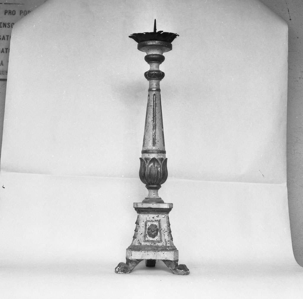 candelabro - manifattura aretina (seconda metà sec. XIX)