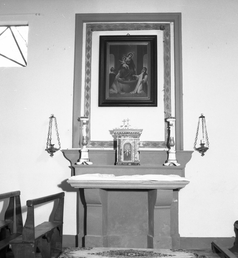 altare - manifattura aretina (prima metà sec. XX)
