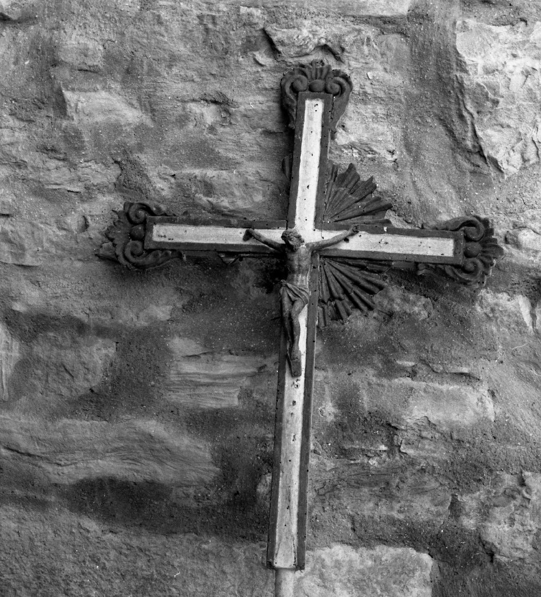 croce d'altare, frammento - bottega toscana (metà sec. XVIII)