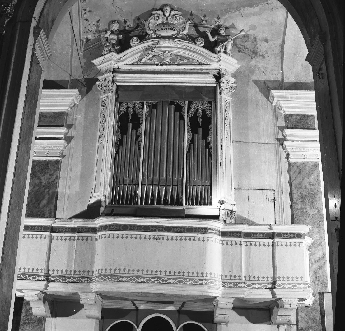 tribuna d'organo - bottega toscana (fine sec. XVIII)