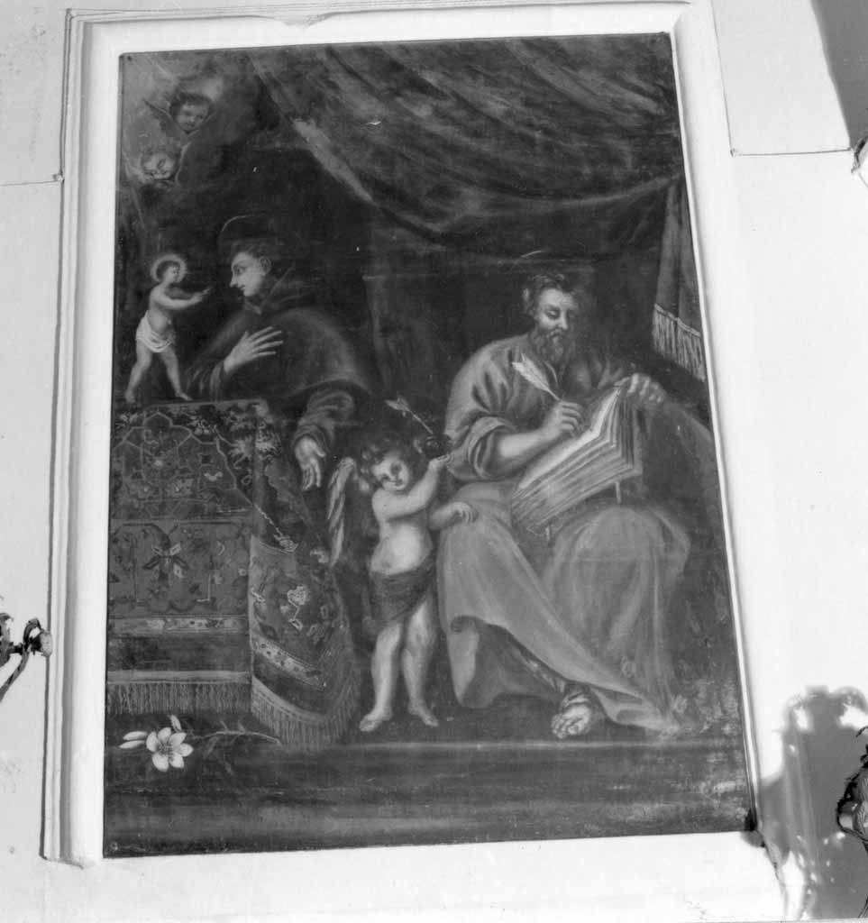 San Matteo e Sant'Antonio da Padova (dipinto) - ambito toscano (sec. XVII)