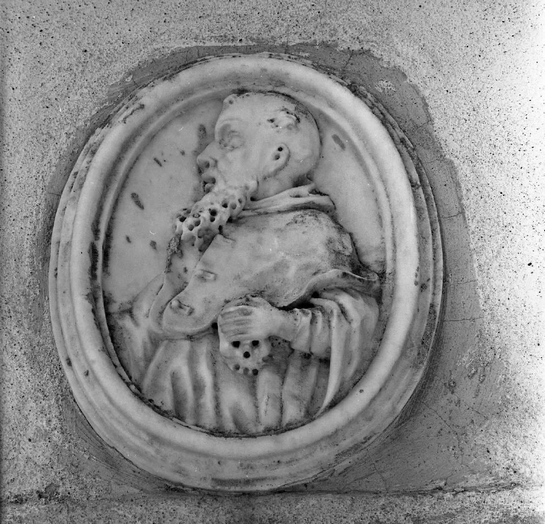 San Romualdo (rilievo) - bottega toscana (sec. XVII)