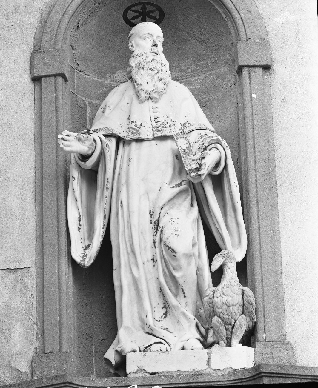 San Benedetto (statua) - bottega toscana (sec. XVIII)