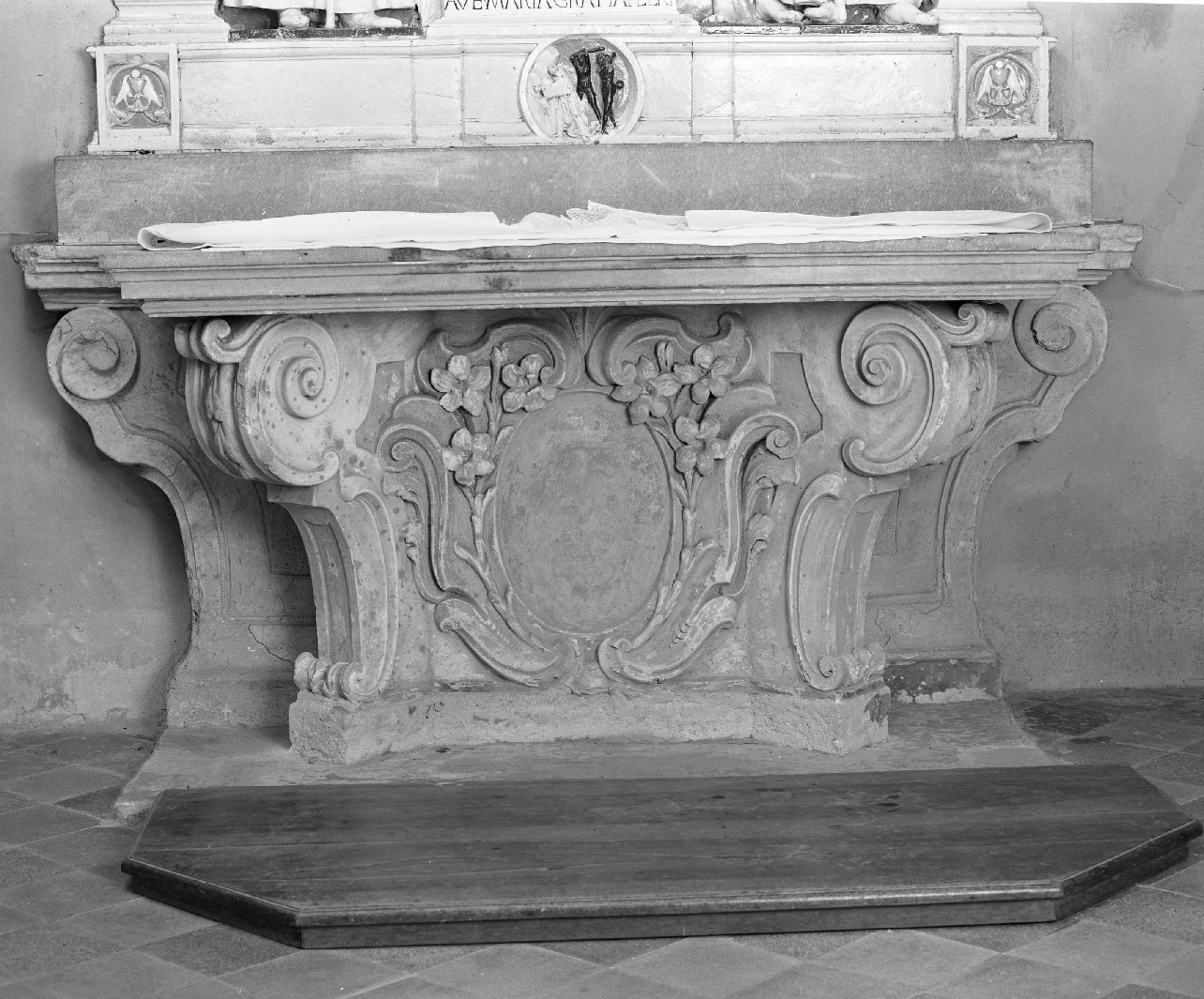 altare - a mensa - bottega toscana (sec. XVIII)