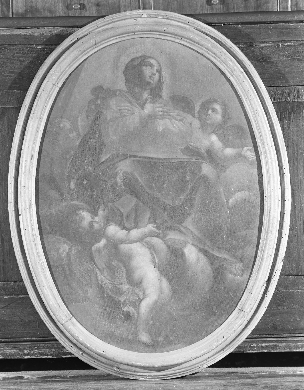 assunzione della Madonna (dipinto) - ambito toscano (sec. XVIII)