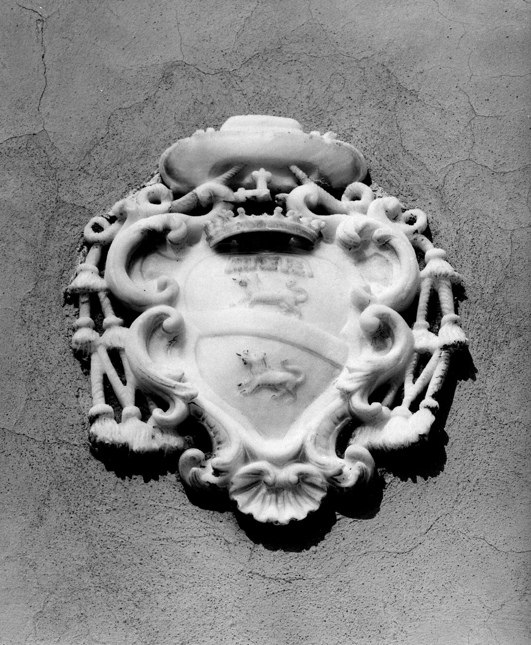 stemma (rilievo) - bottega toscana (sec. XVIII)
