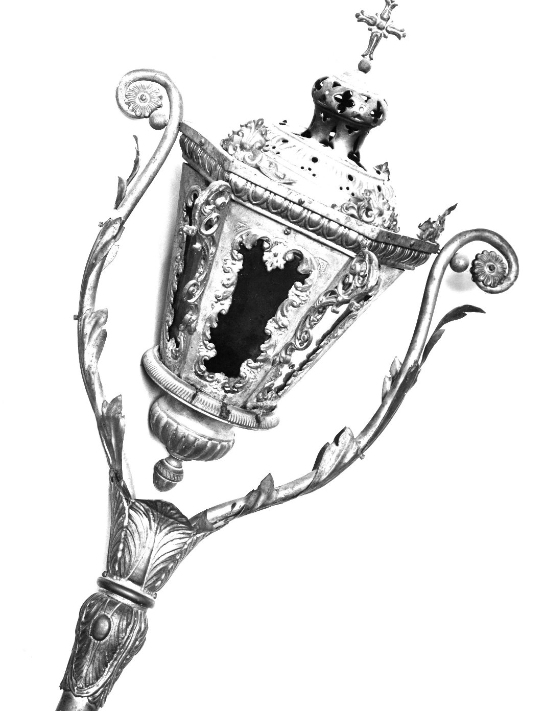 lanterna processionale, coppia - bottega toscana (sec. XIX)