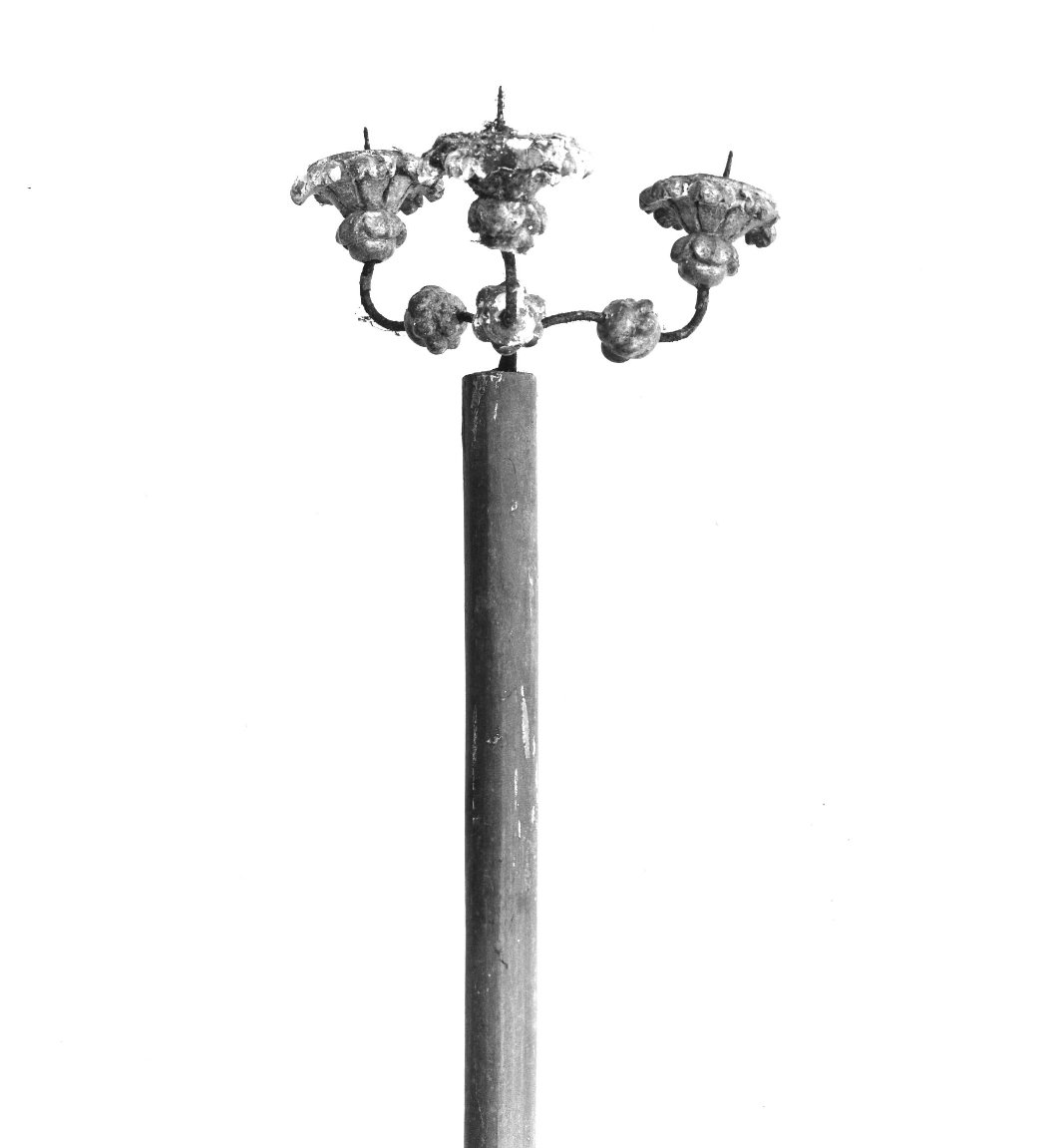 candelabro portatile - bottega toscana (sec. XIX)