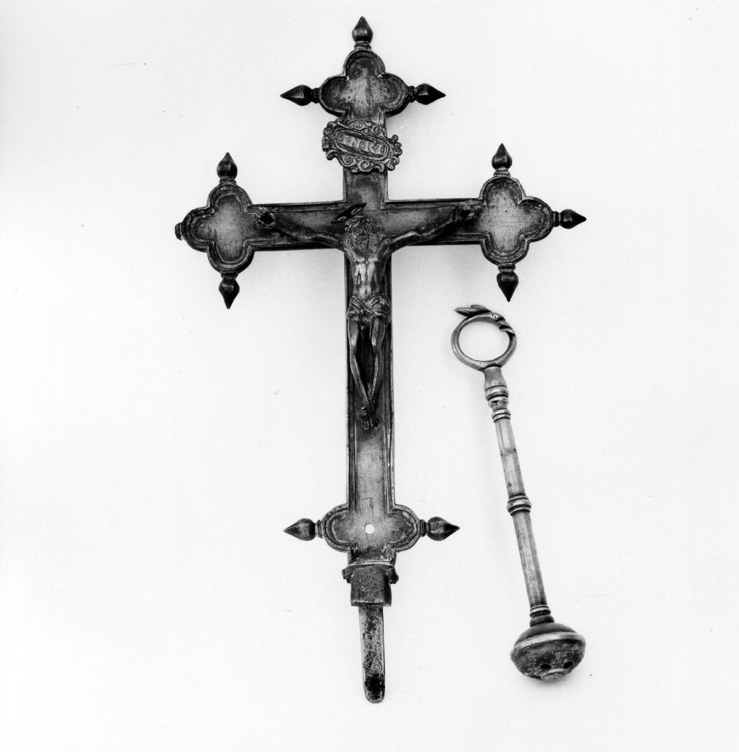 croce d'altare - bottega toscana (fine/inizio secc. XVII/ XVIII)