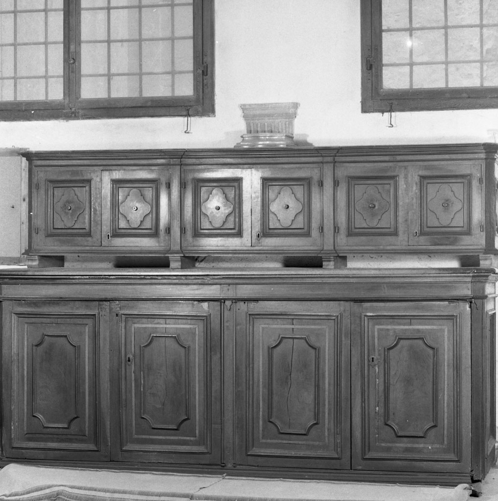 credenza - bottega toscana (seconda metà sec. XIX)