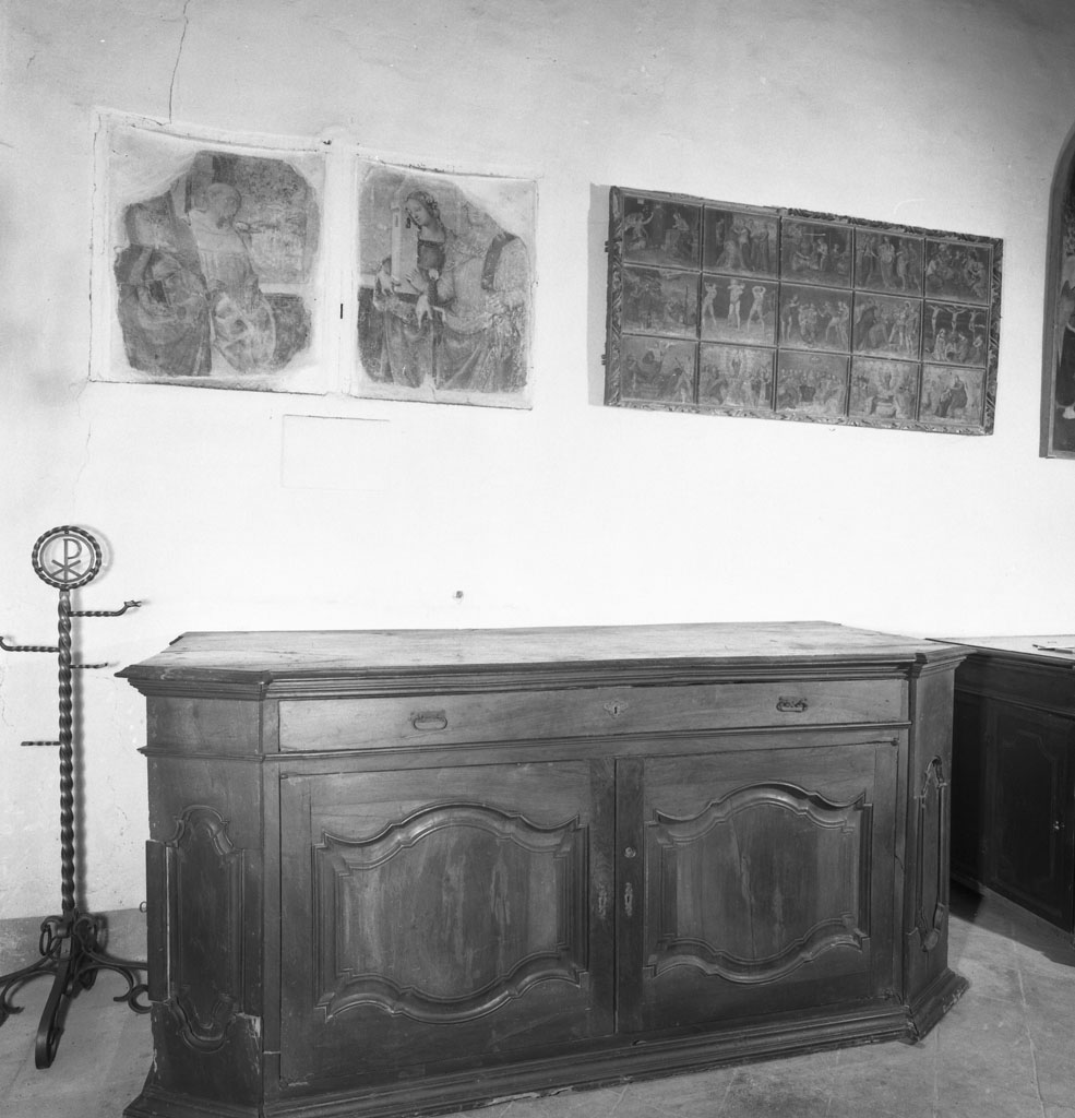 credenza - bottega toscana (prima metà sec. XVIII)