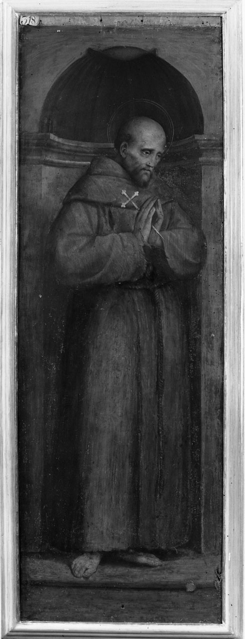 San Francesco d'Assisi (dipinto) di Malatesta Leonardo di Francesco di Lazzaro detto Leonardo da Pistoia (attribuito) (prima metà sec. XVI)