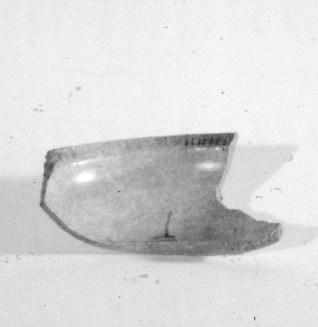ciotola, frammento - bottega toscana (prima metà sec. XV)