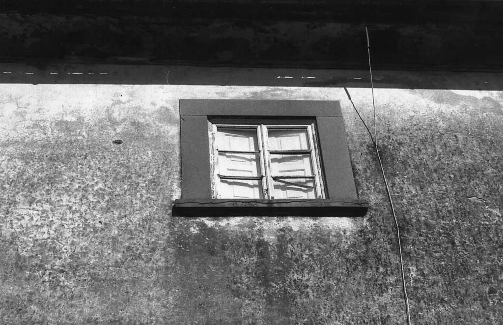 mostra di finestra, serie - bottega aretina (sec. XVIII)