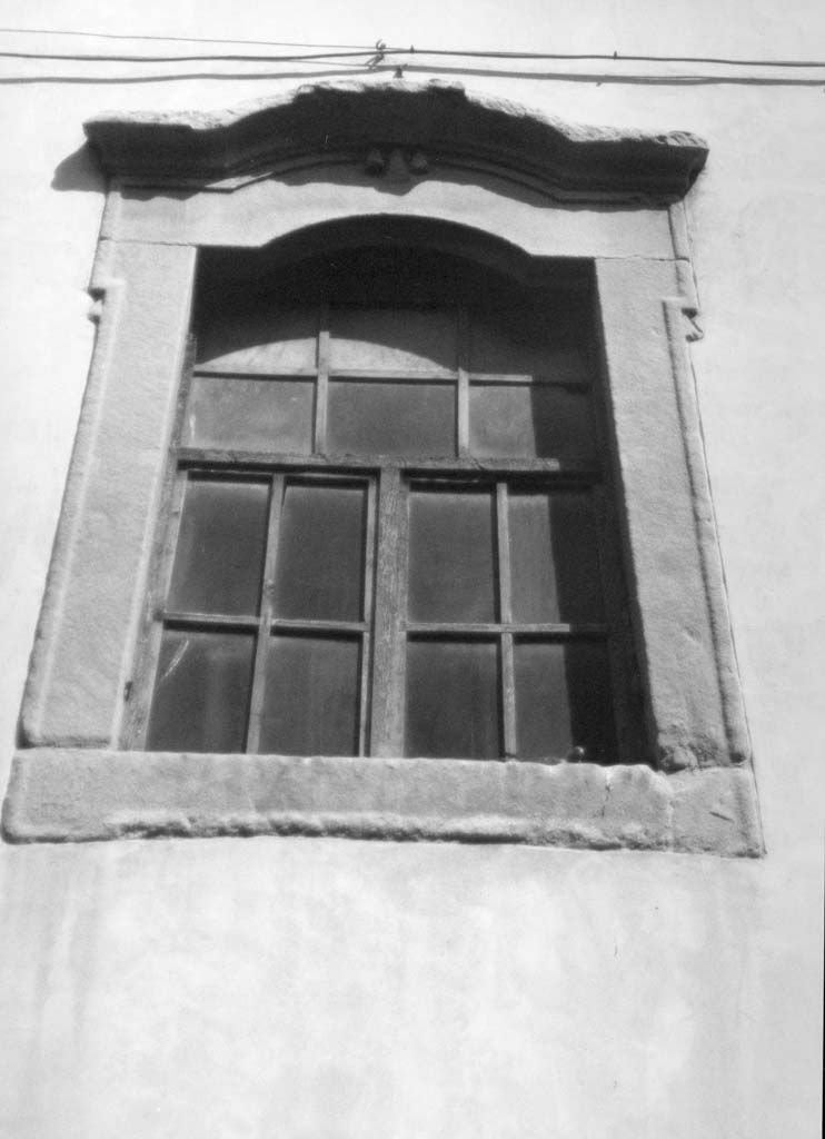 mostra di finestra - bottega aretina (prima metà sec. XVII)