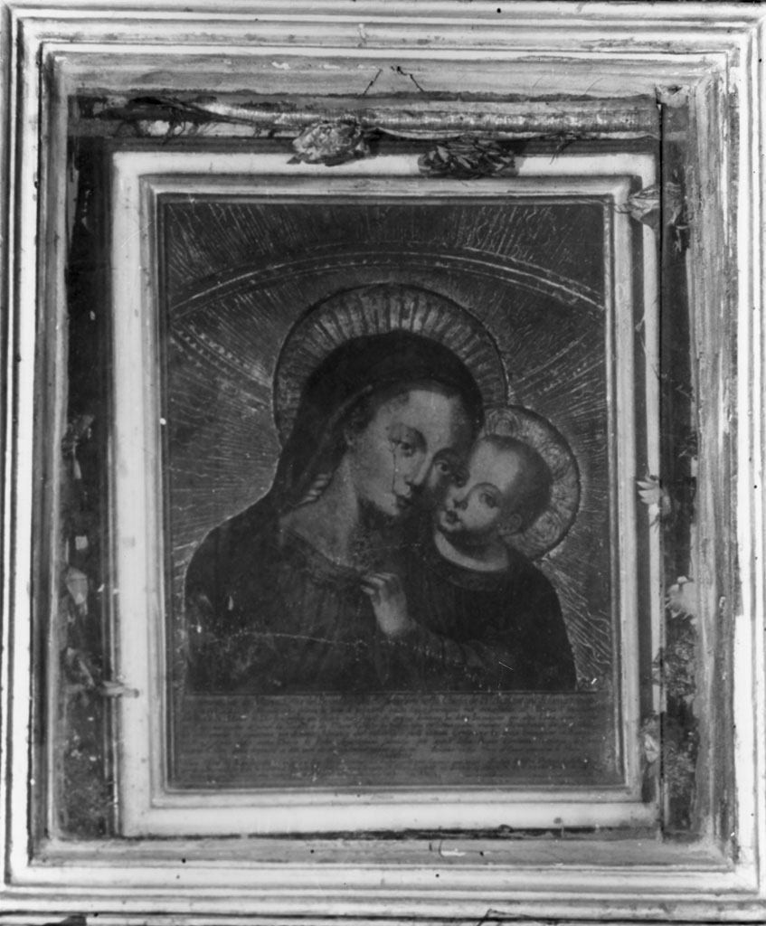 Madonna del Buon Consiglio (incisione) - ambito italiano (seconda metà sec. XIX)