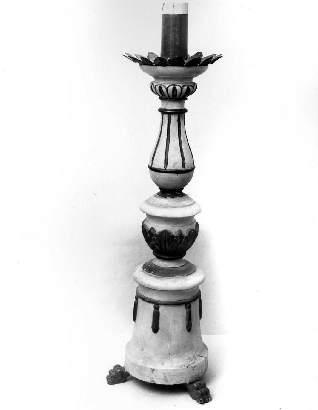 candelabro - bottega toscana (sec. XIX)