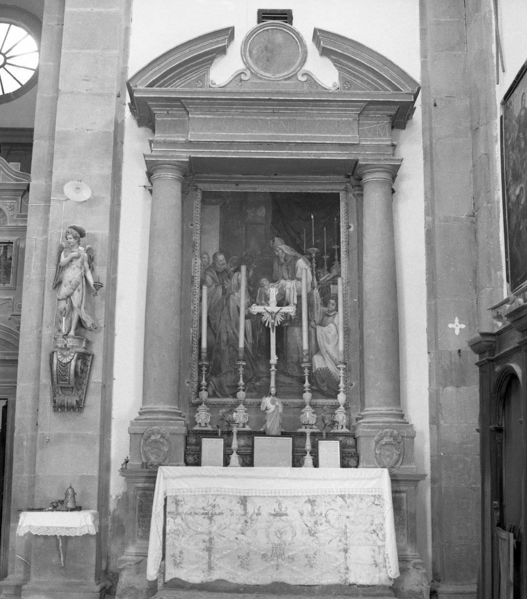altare - bottega toscana (primo quarto sec. XVII)