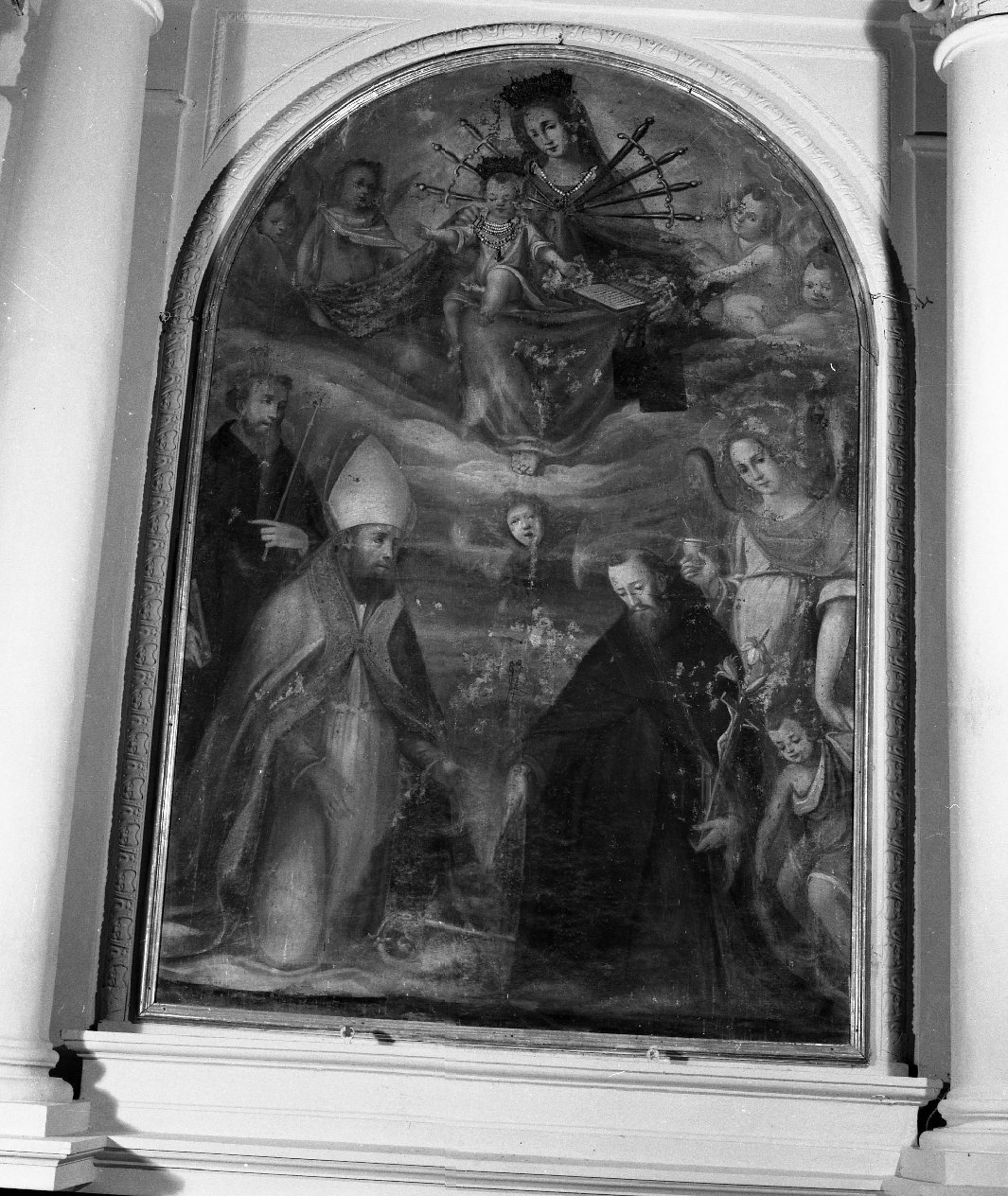 Madonna dei Sette Dolori (dipinto) - ambito toscano (fine sec. XVII)