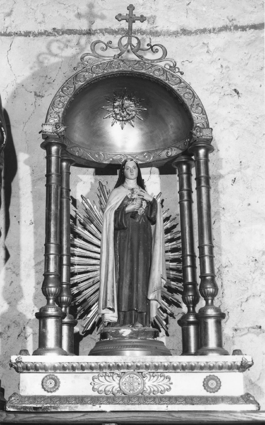 Santa Rita da Cascia (statua) - bottega toscana (prima metà sec. XX)