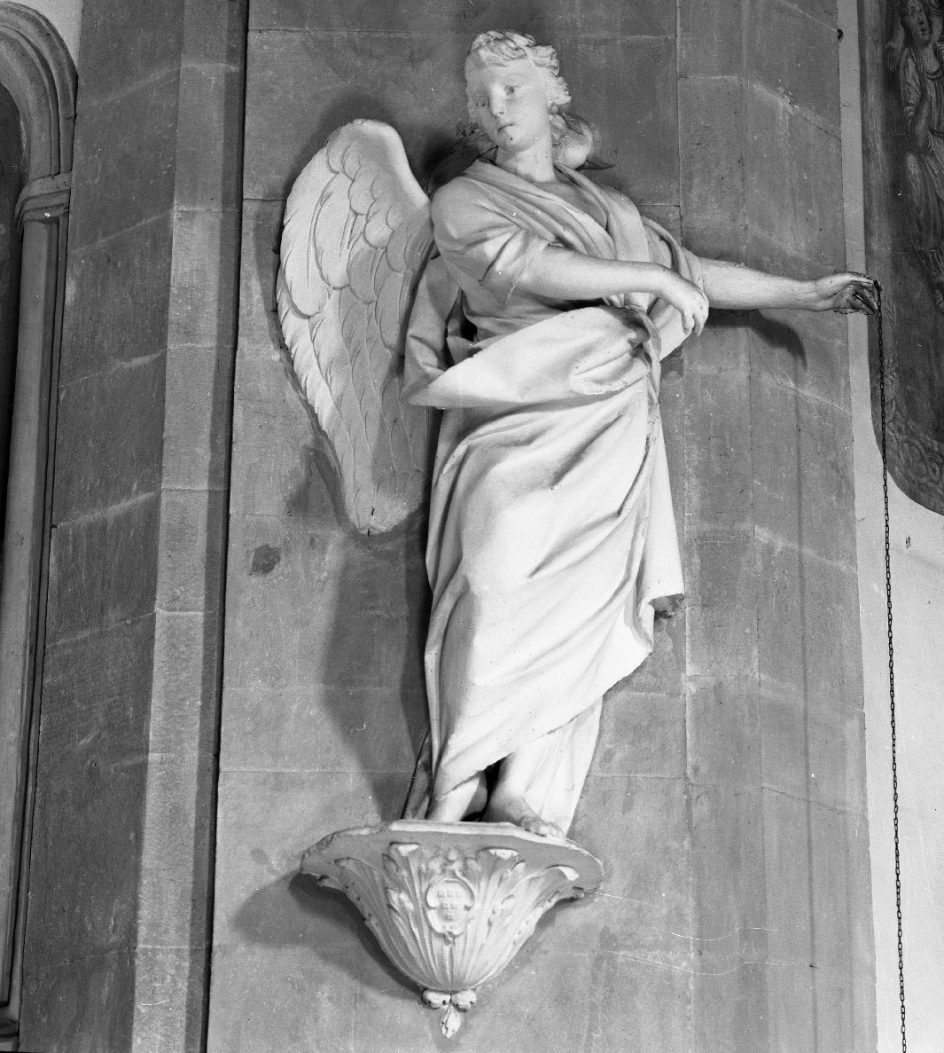angelo (statua) - bottega italiana (seconda metà sec. XVIII)