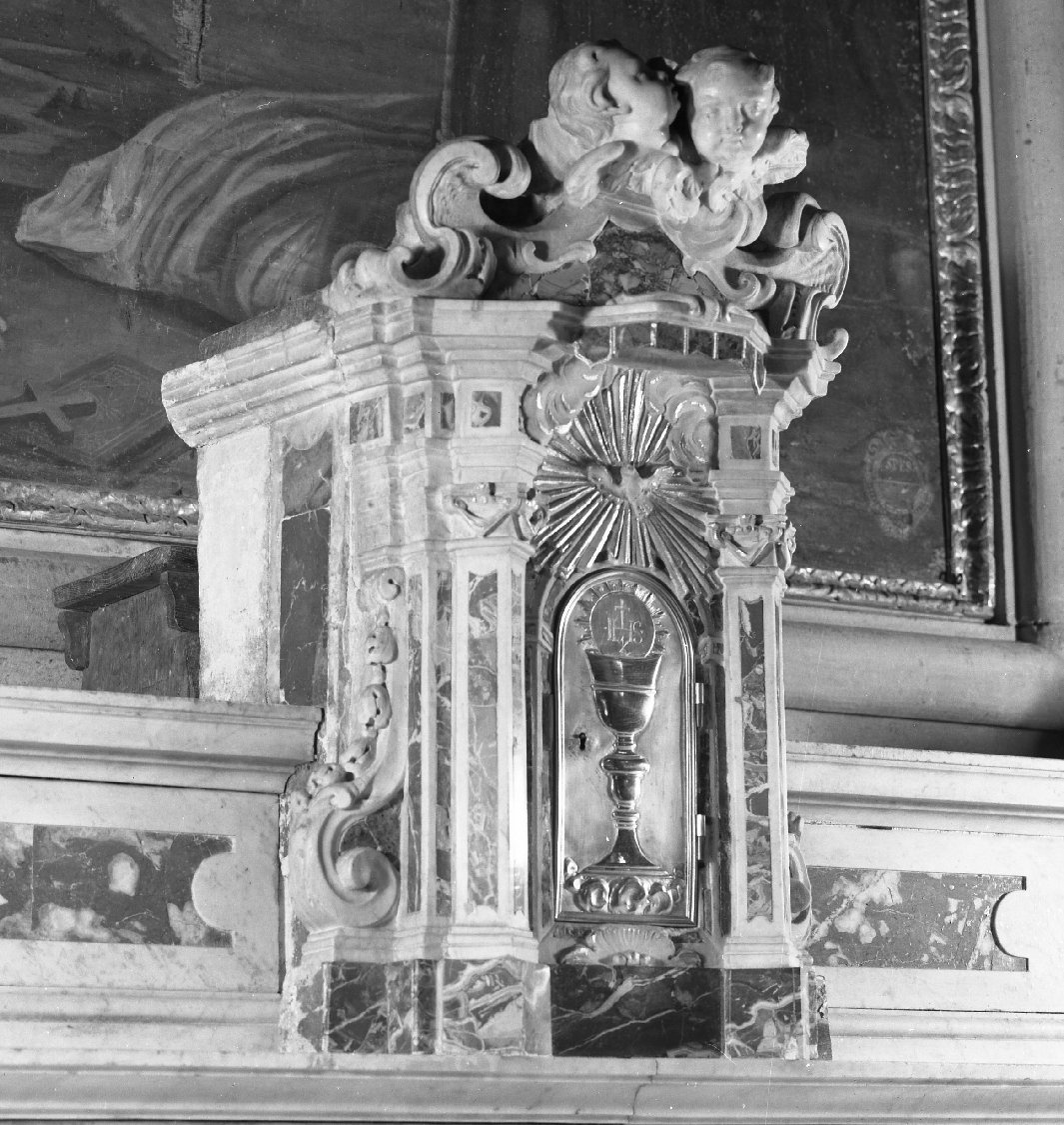 tabernacolo - bottega italiana (sec. XVII)