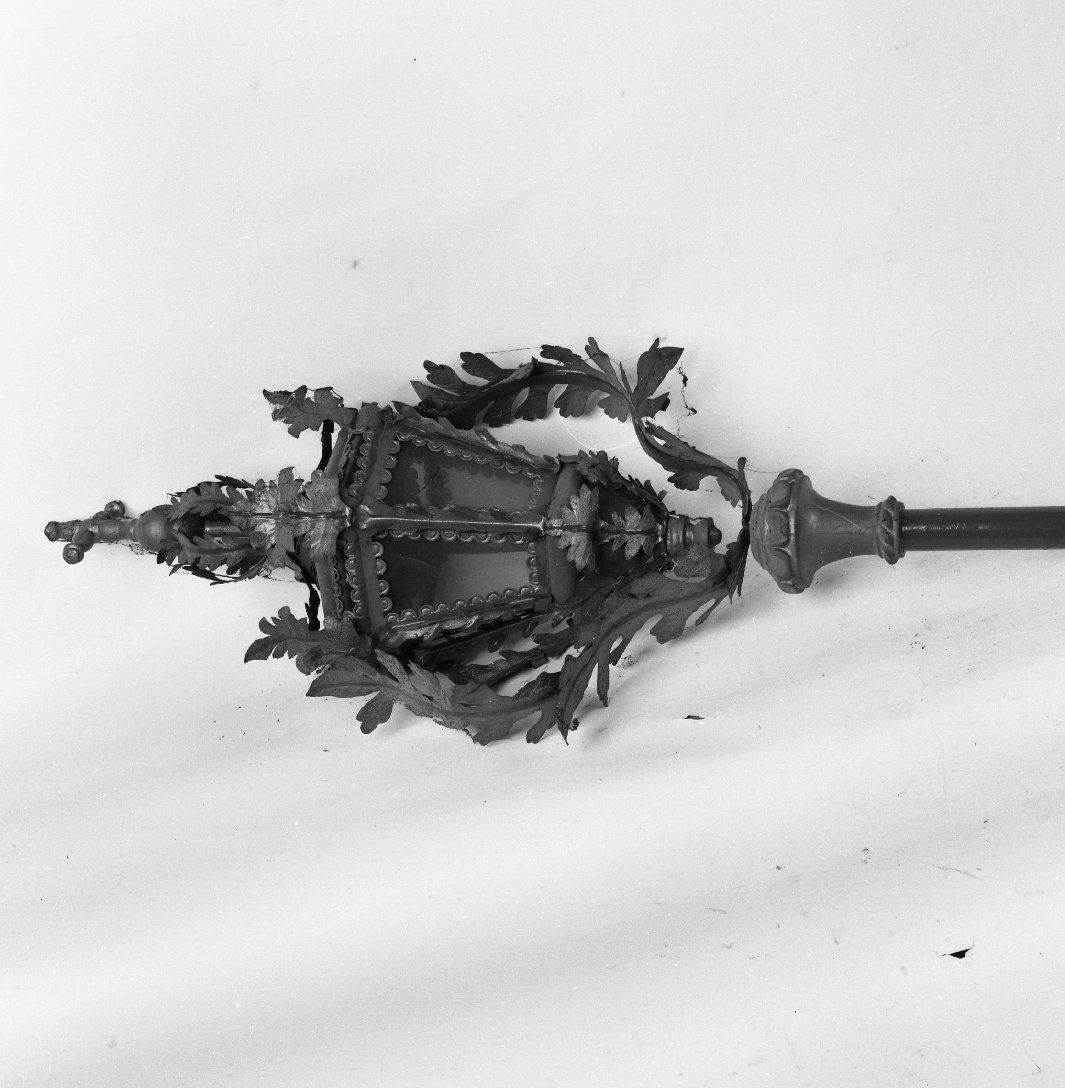 lanterna processionale - bottega toscana (seconda metà sec. XIX)