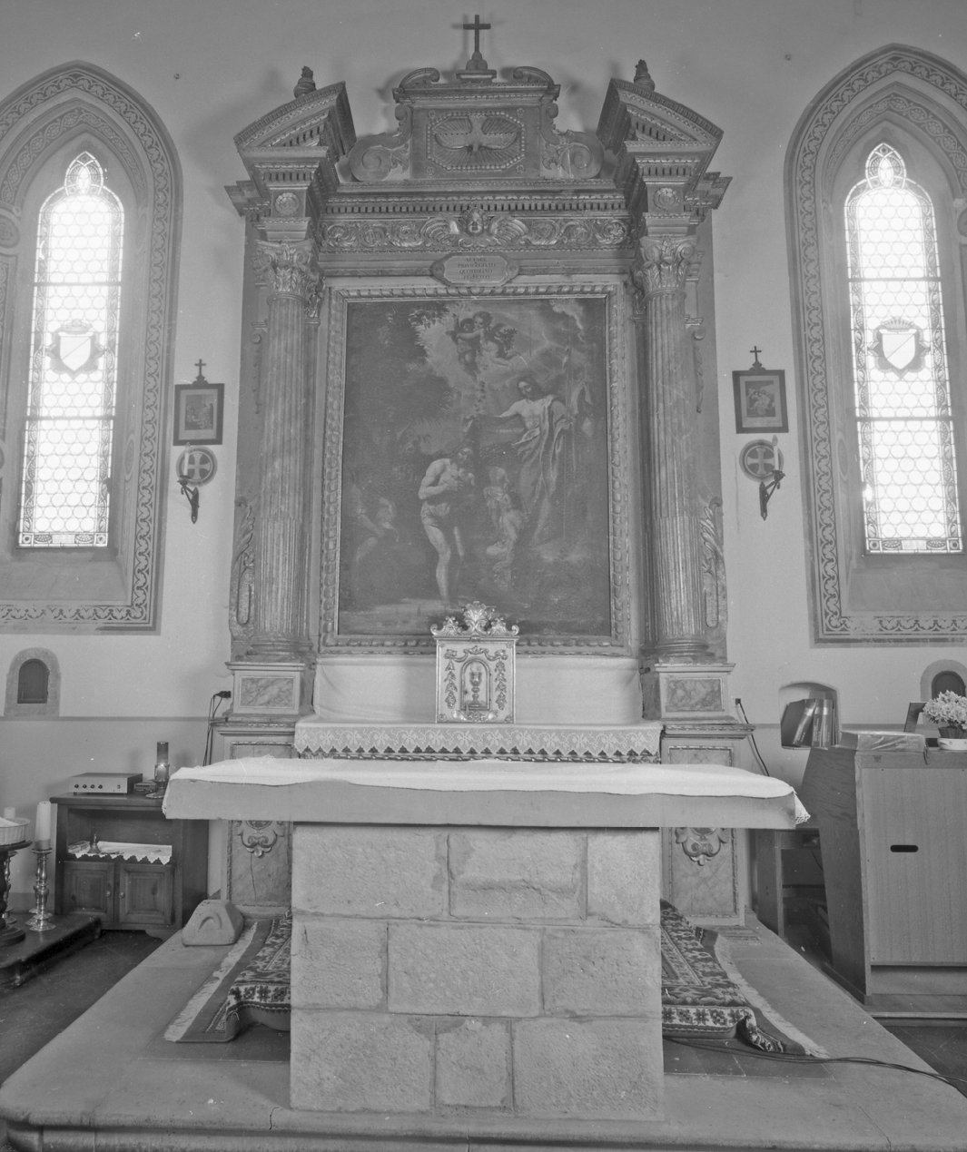 altare maggiore - bottega toscana (sec. XVII)