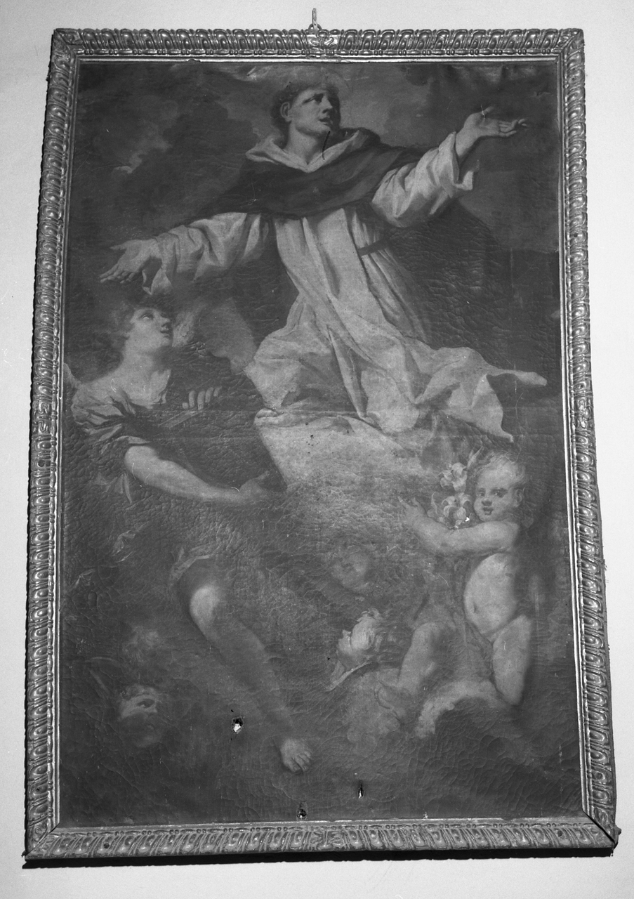 San Benedetto in gloria (dipinto) - ambito toscano (seconda metà sec. XVII)