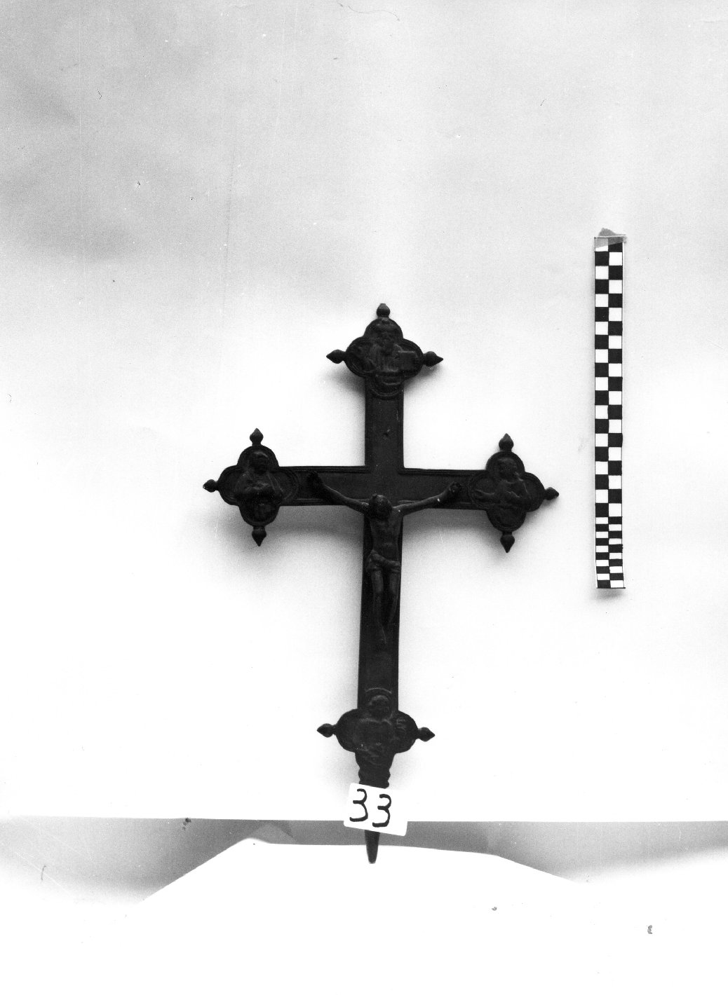 croce processionale - bottega toscana (seconda metà sec. XVII)