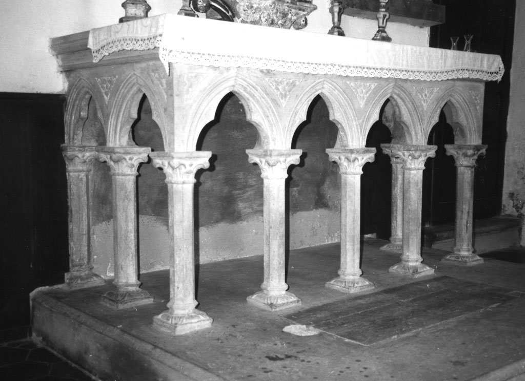 altare - manifattura toscana (primo quarto sec. XX)