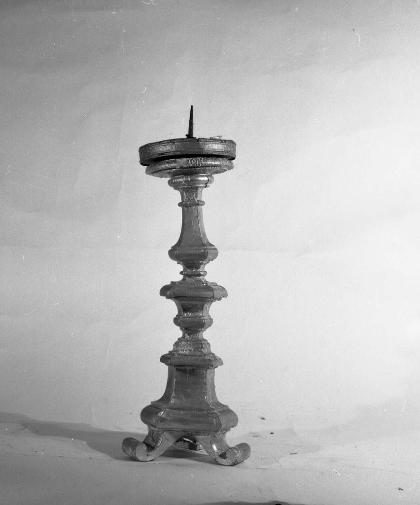 candeliere, coppia - bottega toscana (fine sec. XVIII)