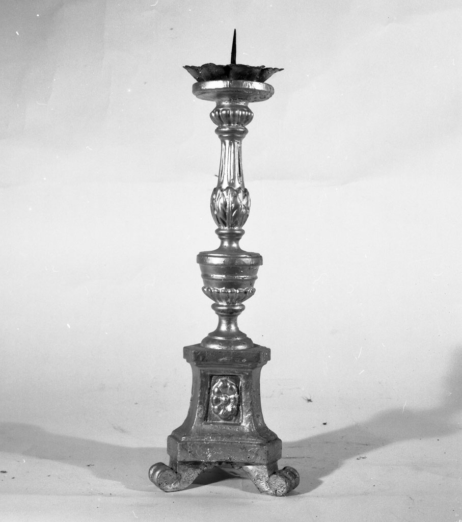 candeliere, coppia - bottega toscana (fine sec. XVIII)