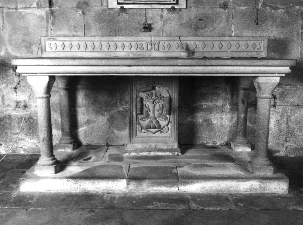 altare - manifattura toscana (fine/inizio secc. XVIII/ XIX)