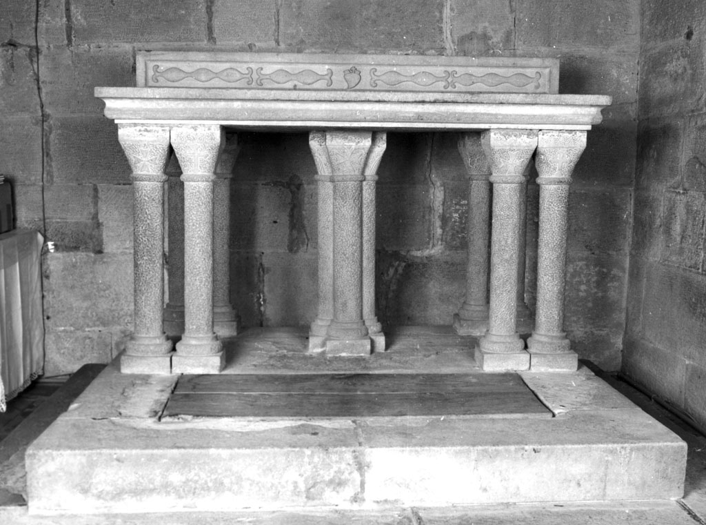altare - manifattura toscana (fine/inizio secc. XVIII/ XIX)