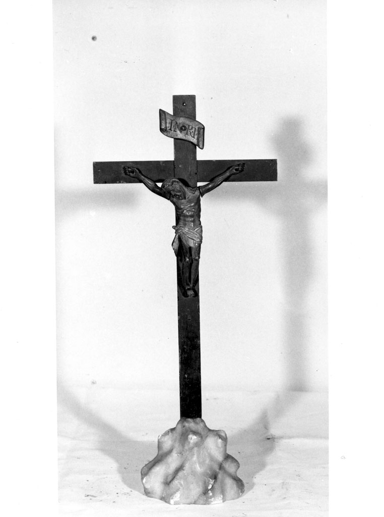 croce processionale, opera isolata - manifattura toscana (seconda metà sec. XVIII)