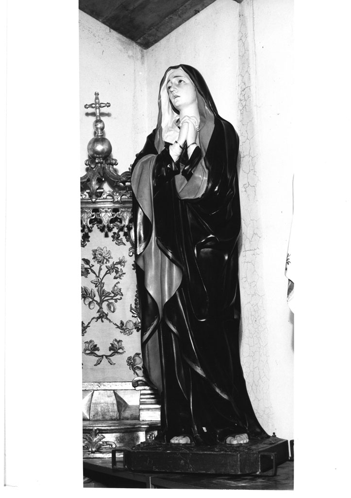 Madonna Addolorata (statua, opera isolata) - manifattura toscana (sec. XIX)