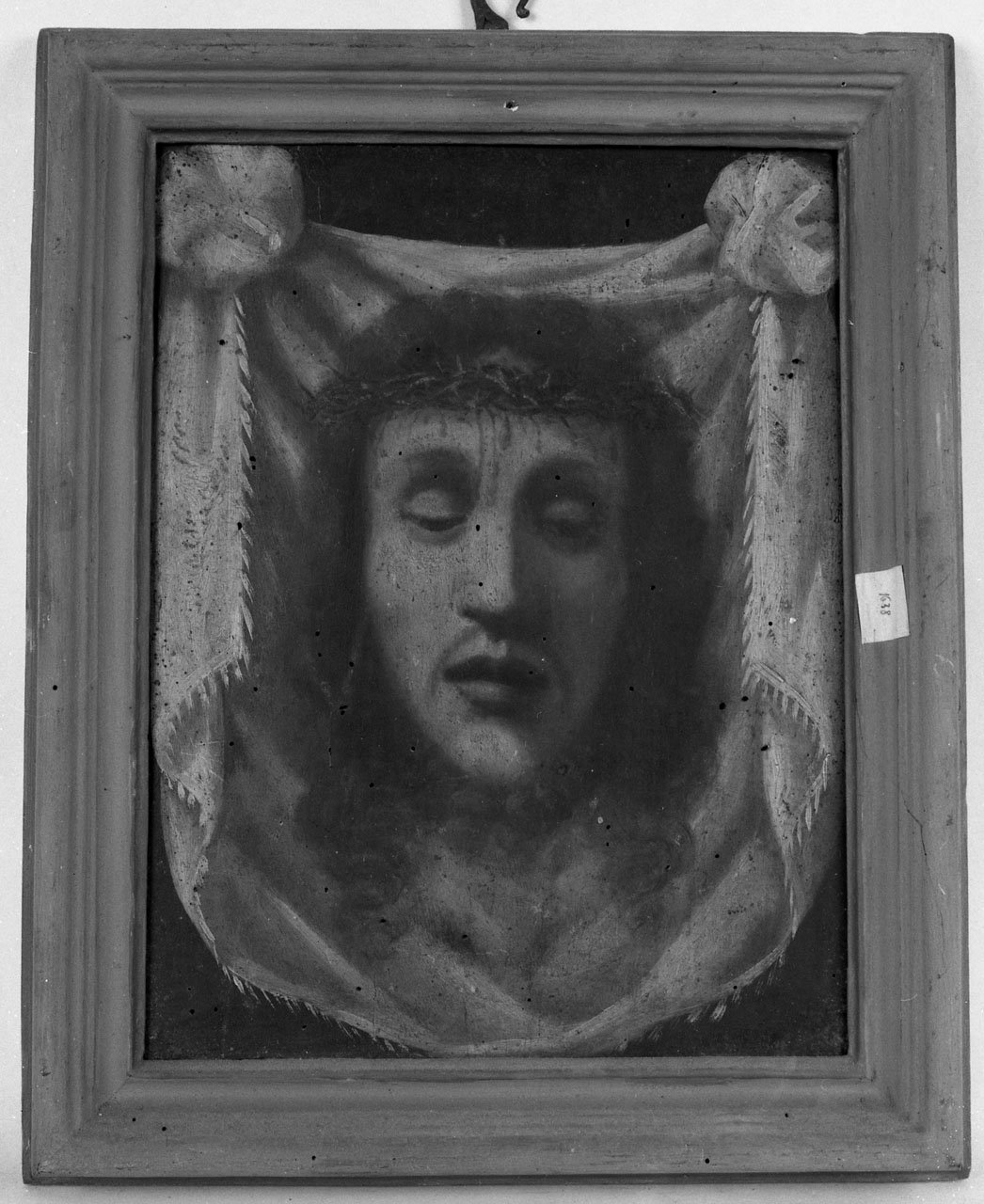 velo della Veronica (dipinto, opera isolata) - ambito senese (seconda metà sec. XVI)