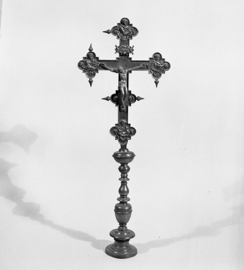 croce d'altare - bottega toscana (seconda metà sec. XIX)