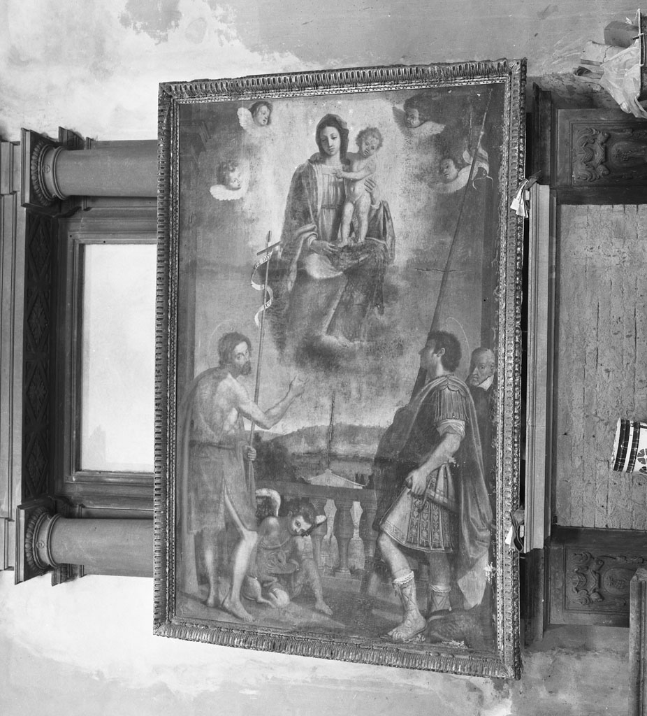 Madonna in gloria (dipinto) - ambito toscano (inizio sec. XVII)