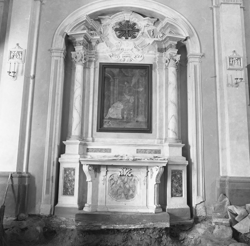 altare - a edicola - bottega toscana (metà sec. XVIII)