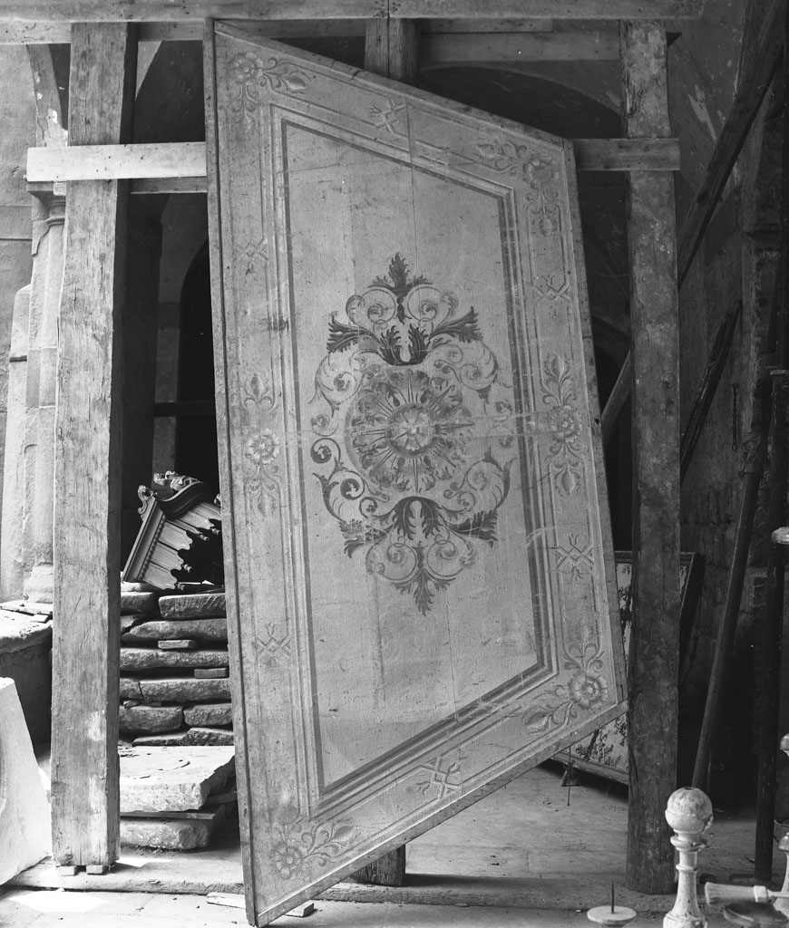 motivi decorativi geometrici (dipinto) - bottega toscana (prima metà sec. XIX)