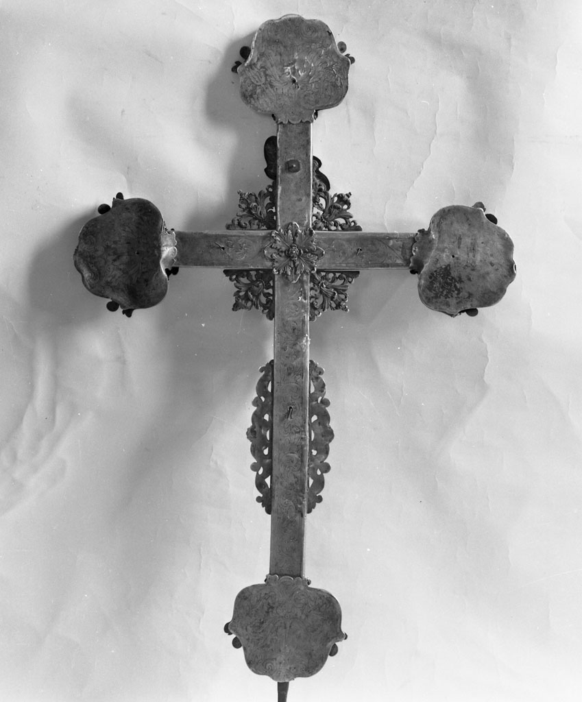 croce processionale - bottega fiorentina (metà sec. XVII)