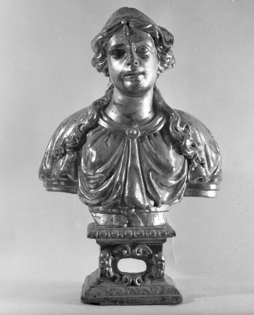 Santa Vittoria (reliquiario - a busto) - bottega toscana (fine sec. XVII)