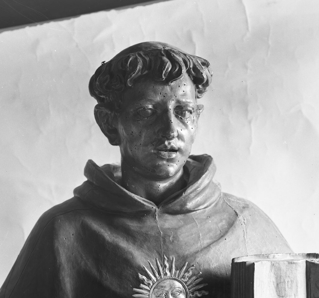 San Nicola da Tolentino (scultura) - bottega toscana (prima metà sec. XVII)