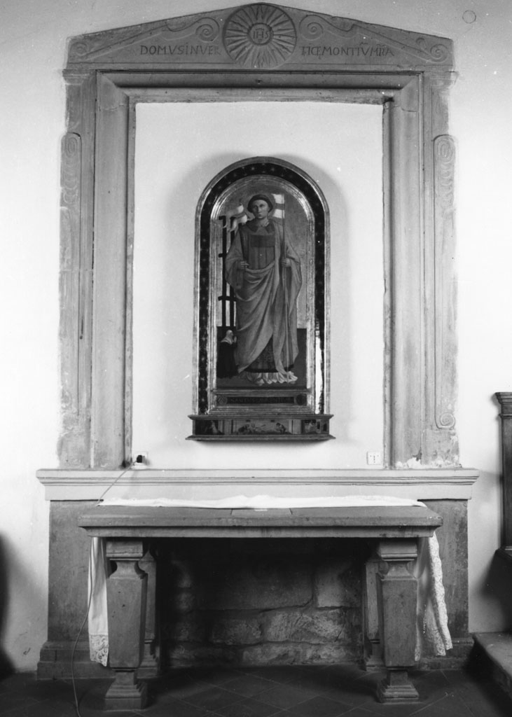 altare - bottega aretina (sec. XIX)