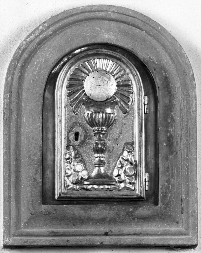 tabernacolo - bottega toscana (secc. XVI/ XX)